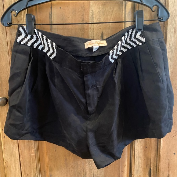Mara Hoffman silk beaded shorts - Picture 2 of 2
